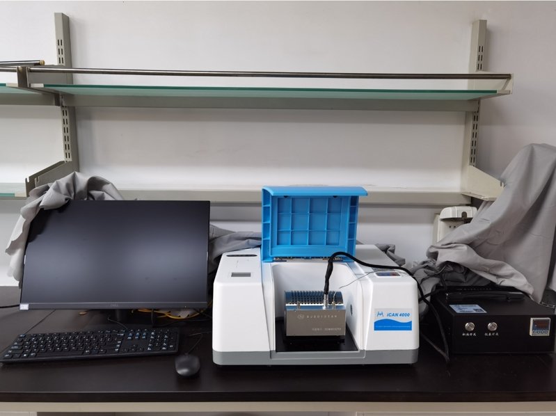 北京理工大学原位红外光谱仪顺利安装调试完成
